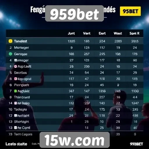 Tendências de apostas em 959bet