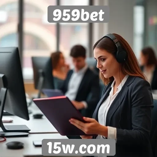 Atendimento ao cliente no 959bet